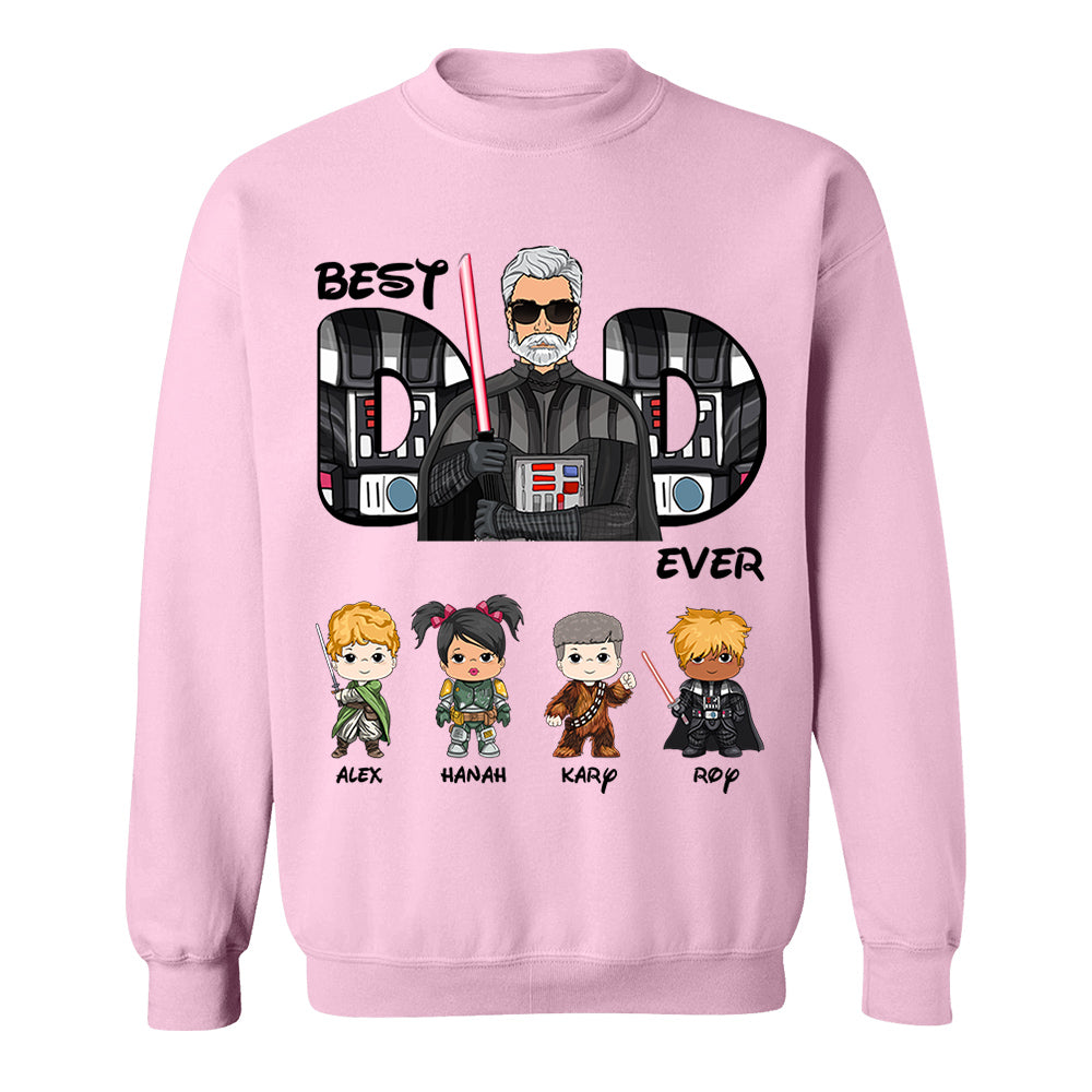 Best Dad Ever Personalized Shirt Gift For Dad vr2