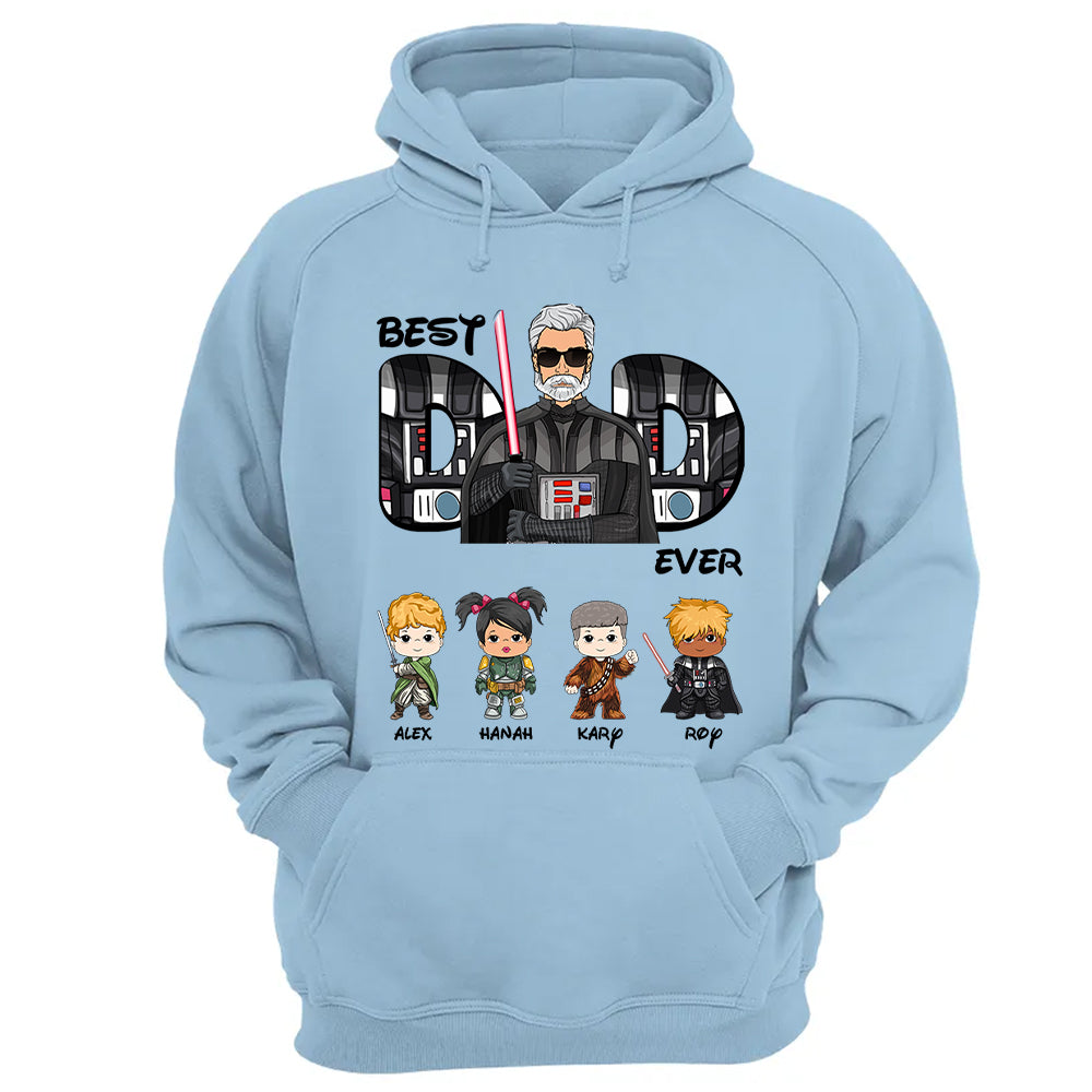 Best Dad Ever Personalized Shirt Gift For Dad vr2