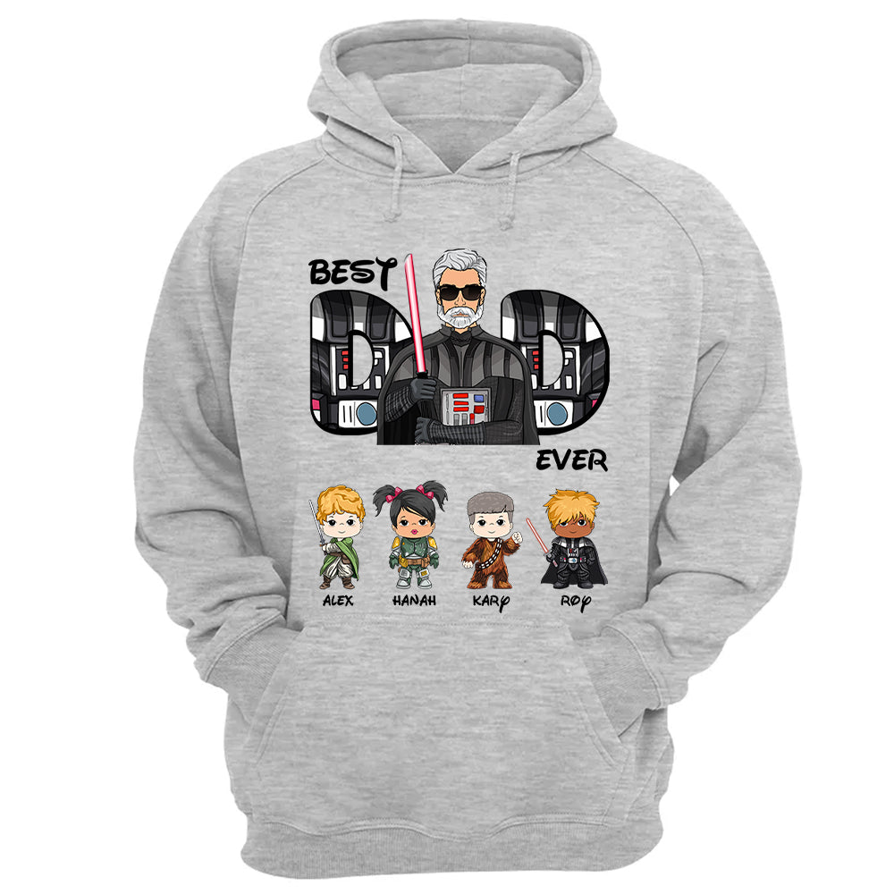 Best Dad Ever Personalized Shirt Gift For Dad vr2