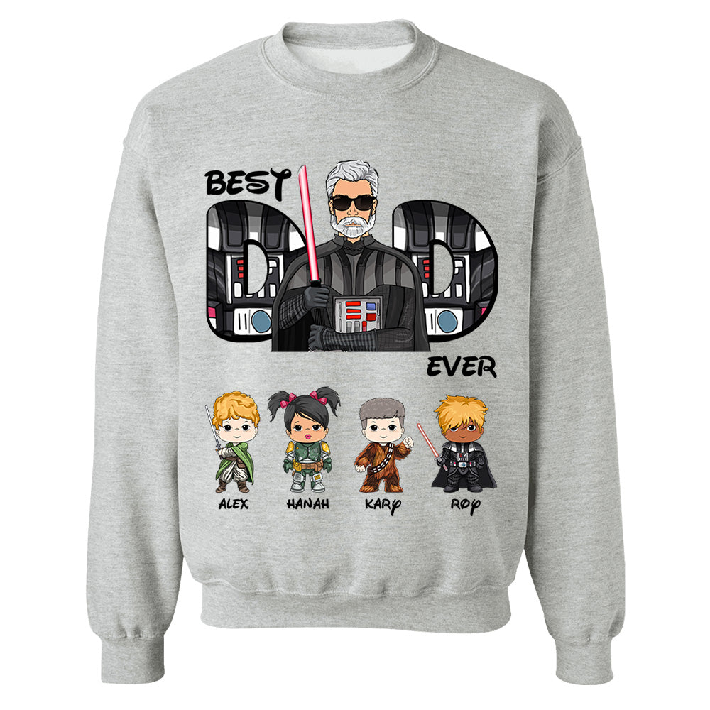Best Dad Ever Personalized Shirt Gift For Dad vr2