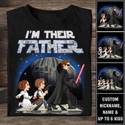 I Am Their Father - Personalized Shirt Gift For Dad Hv01