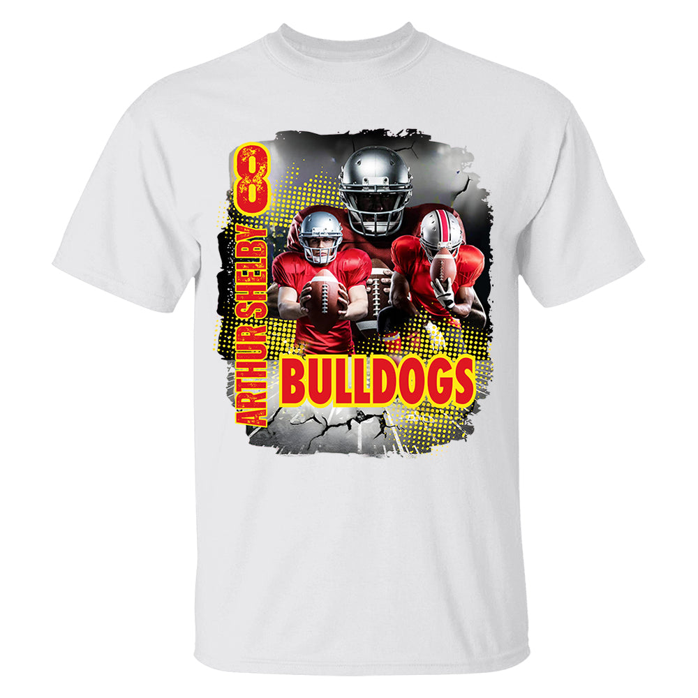 Custom Football Game Day Bootleg Shirt