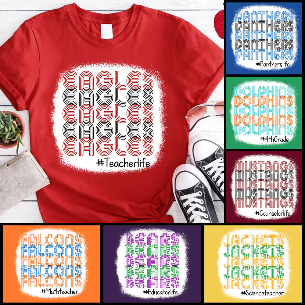 Ph99-School Mascot Personalized School Spirit Custom Gift For Teacher Test Ph99 Do99-31.07.2026