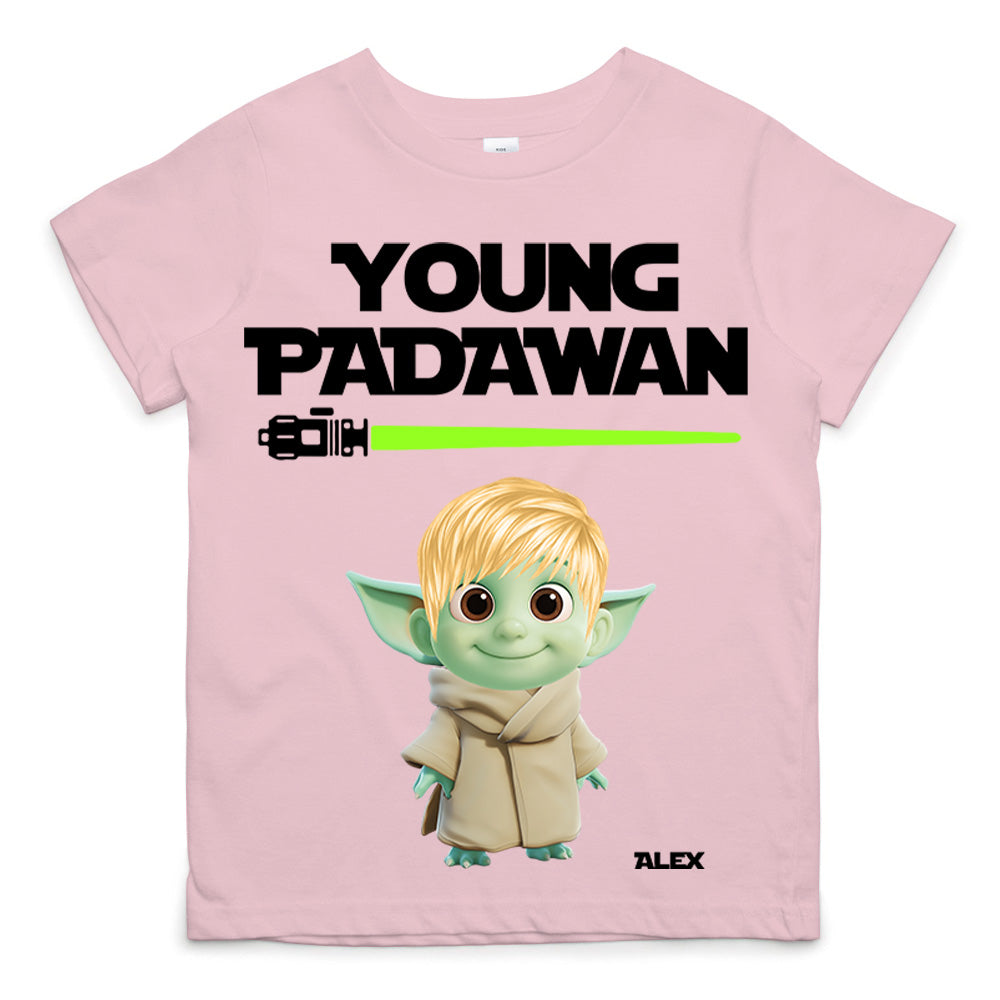 Jedi Master Young Padawan - Personalized Matching Shirts For Dad and Children Nh00