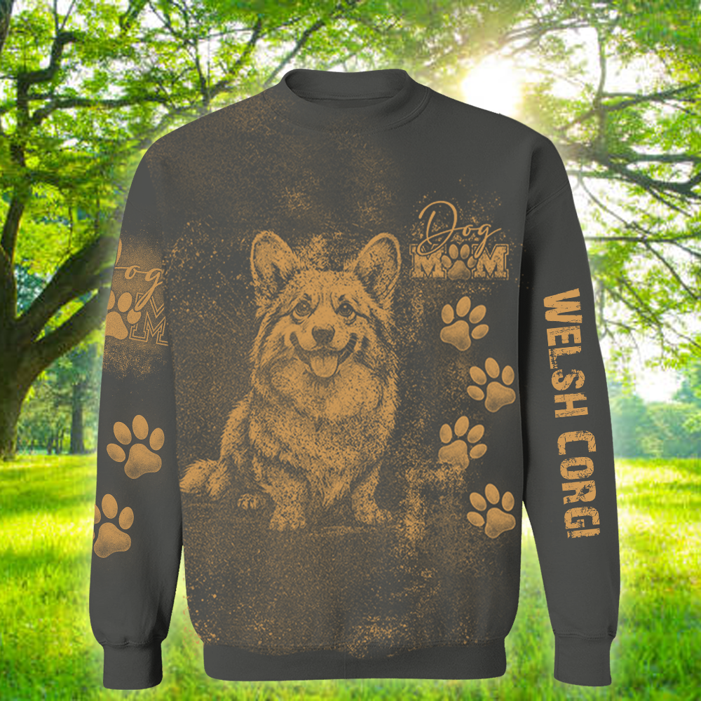 Personalized Welsh Corgi Bleach Style Dog Mom Shirt For Dog Lovers Nh00