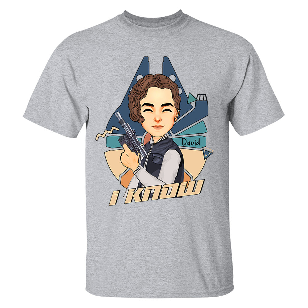 Personalized I Love You I Know Shirt - Custom Gift For Couple Nh00