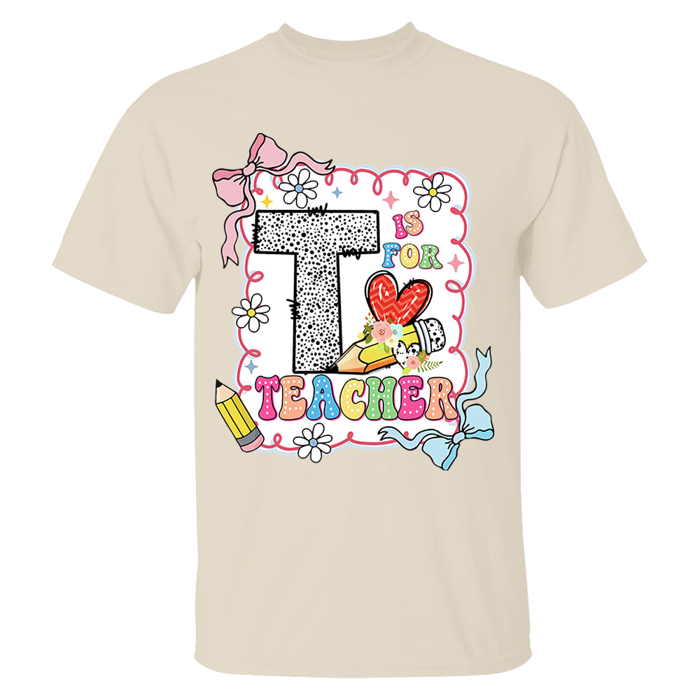 Preppy Teacher First Day of School Personalized Pre-k 1st/2nd/3rd/4th Grade,...Teacher Shirt A2110 Nh00