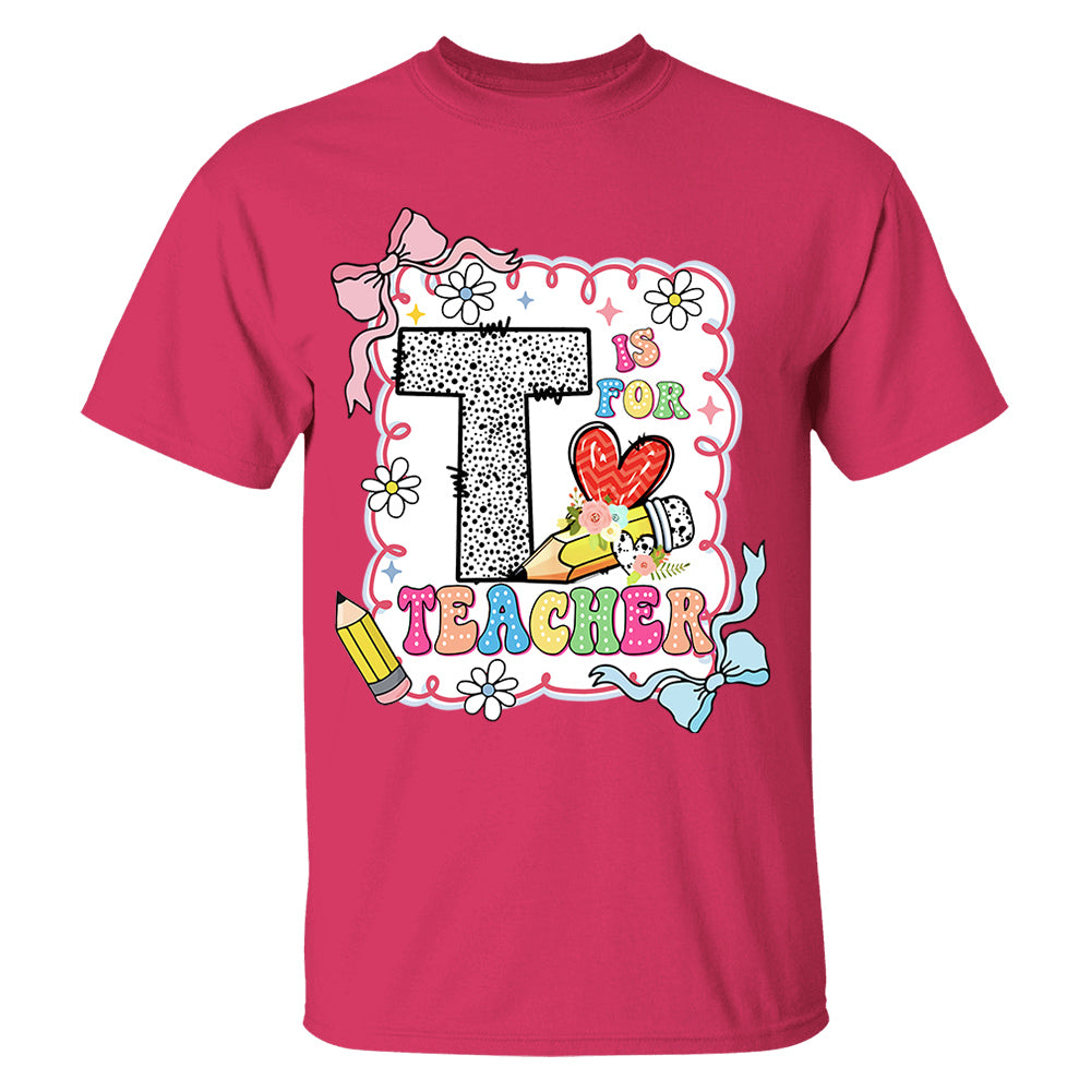 Preppy Teacher First Day of School Personalized Pre-k 1st/2nd/3rd/4th Grade,...Teacher Shirt A2110 Nh00