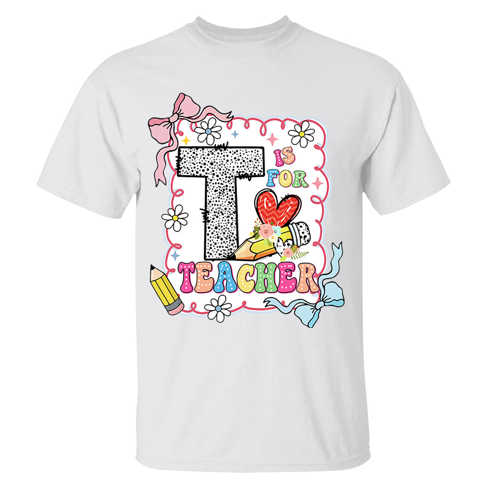 Preppy Teacher First Day of School Personalized Pre-k 1st/2nd/3rd/4th Grade,...Teacher Shirt A2110 Nh00