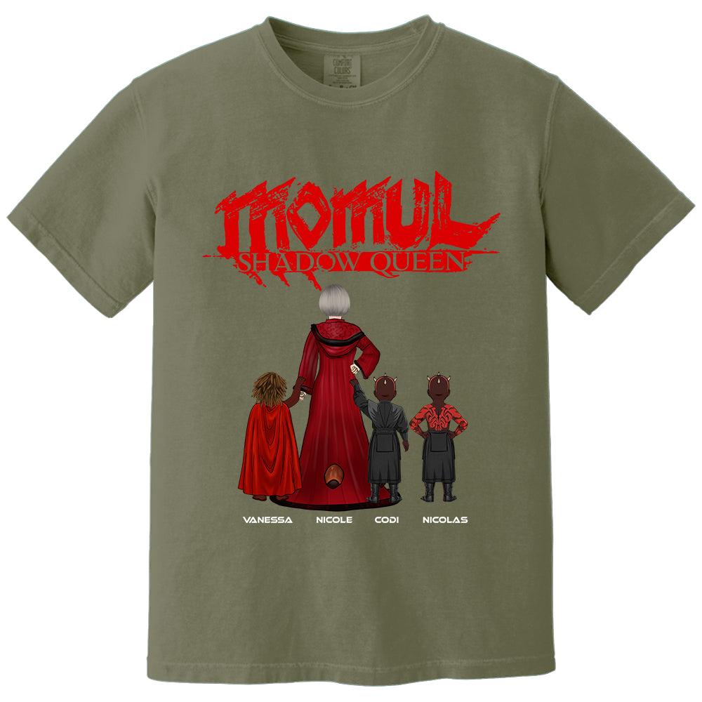 Personalized Momul Shadow Queen Shirt For Mom - Custom Mother's Day Gift 2026