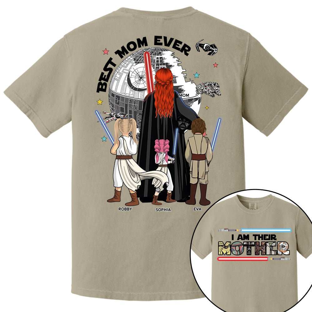 I Am Their Mother - Best Mom In The Galaxy - Personalized Shirt - Gift For Mother's Day T1807 VH01
