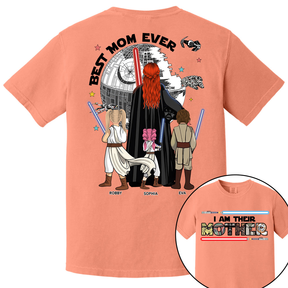 I Am Their Mother - Best Mom In The Galaxy - Personalized Shirt - Gift For Mother's Day T1807 VH01