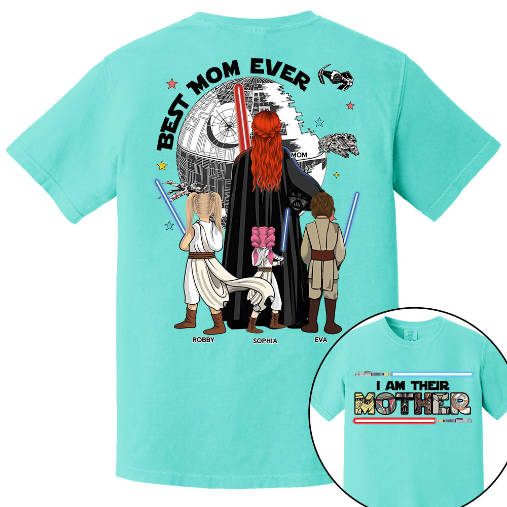 I Am Their Mother - Best Mom In The Galaxy - Personalized Shirt - Gift For Mother's Day T1807 VH01