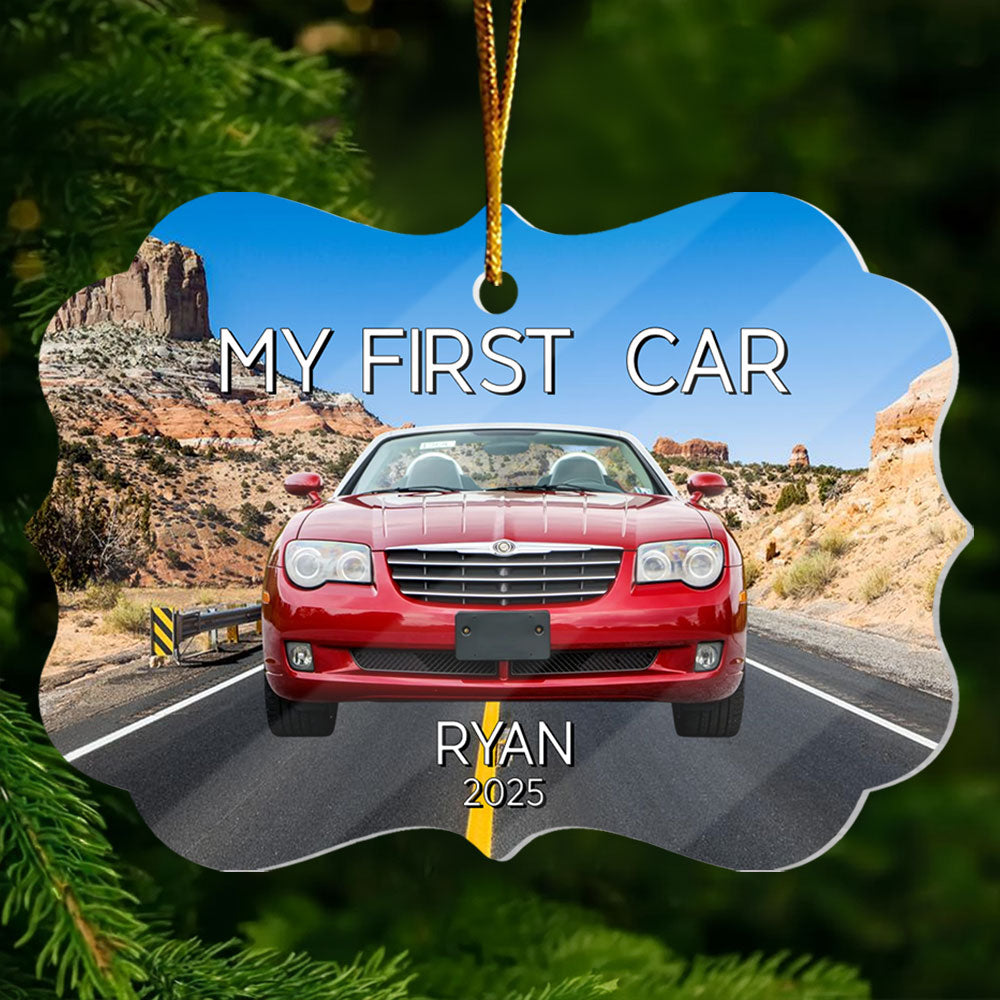 Personalized New Car Ornament, First Car Ornament A2110 Li29