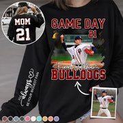 Personalized I Will Always Be Your Biggest Fan  Baseball Game Day Personalized Shirt Custom Team Name Gift For Baseball Player Na02 Hv01