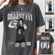 Personalized Vintage Tops For Volleyball Lovers - Custom Photos Retro Bootleg Shirt NA04 Pt99