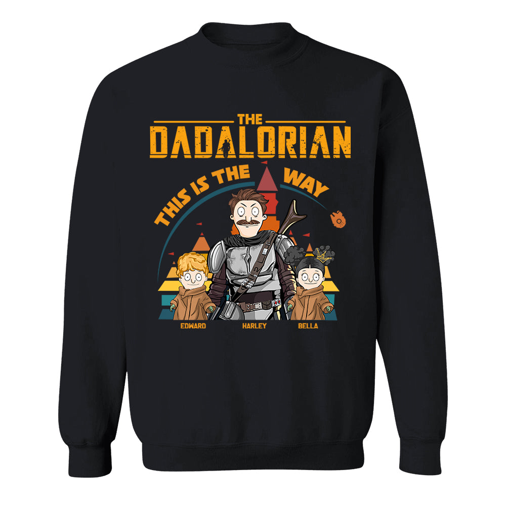 The Dadalorian This Is The Way - Personalized Shirt For Dad New Vr2 Nh00