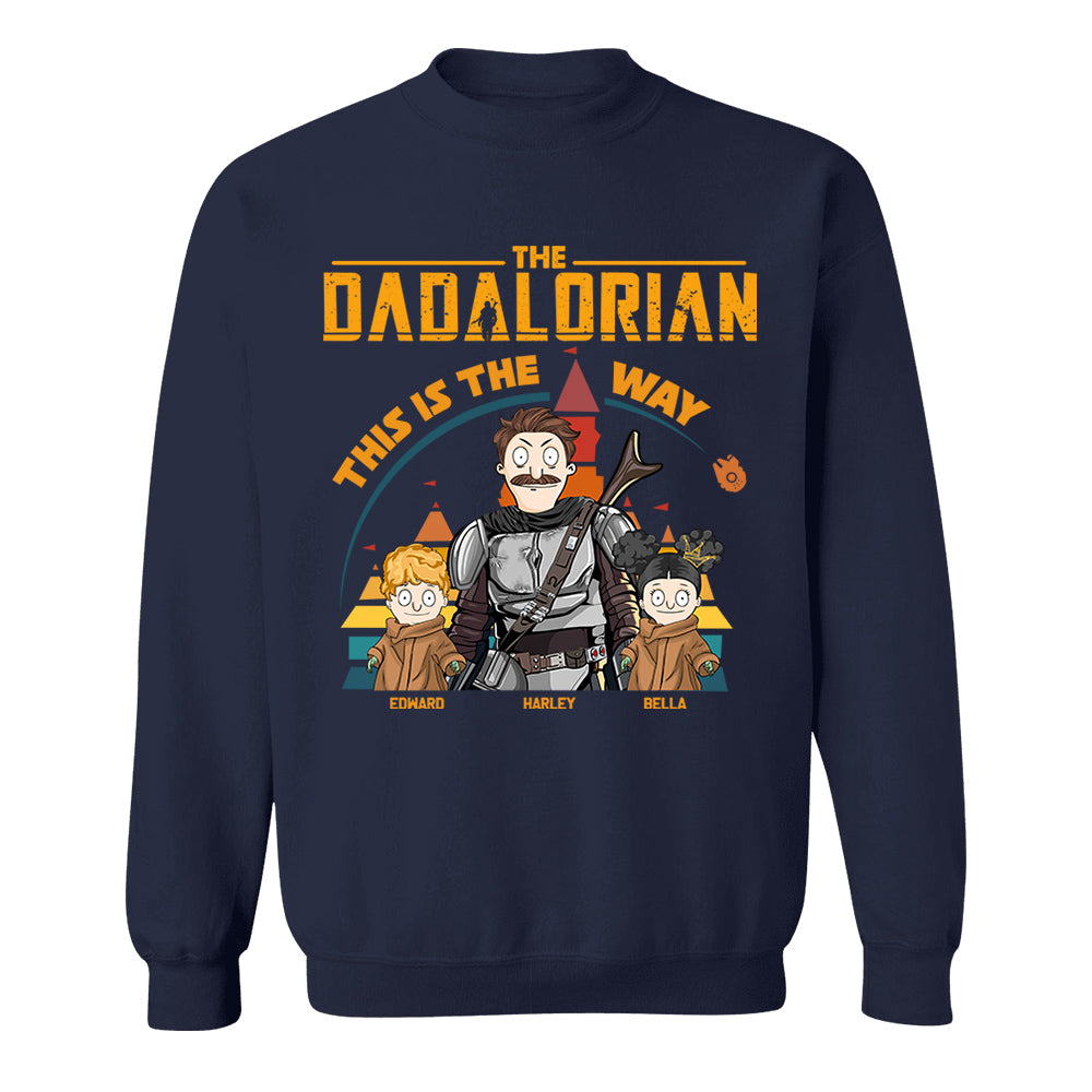 The Dadalorian This Is The Way - Personalized Shirt For Dad New Vr2 Nh00