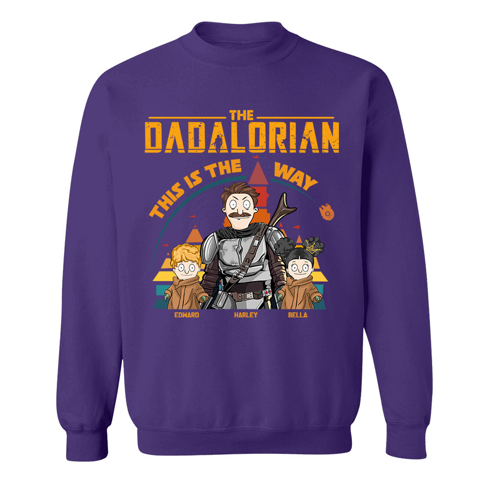 The Dadalorian This Is The Way - Personalized Shirt For Dad New Vr2 Nh00
