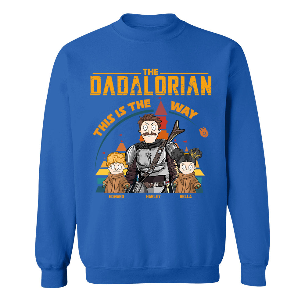 The Dadalorian This Is The Way - Personalized Shirt For Dad New Vr2 Nh00