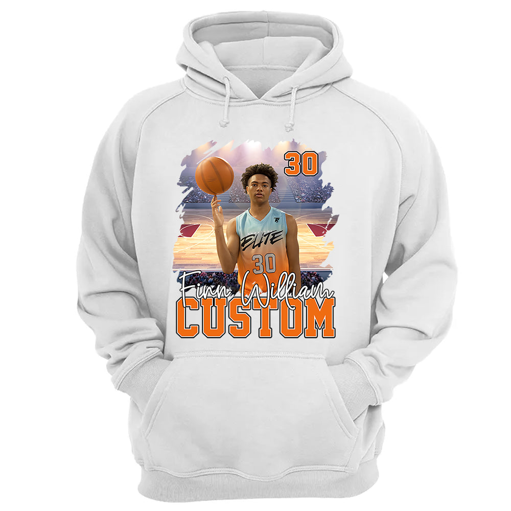 Custom Photo Player And Team Name Shirt - Personalized Photo Sports Shirt Hv01