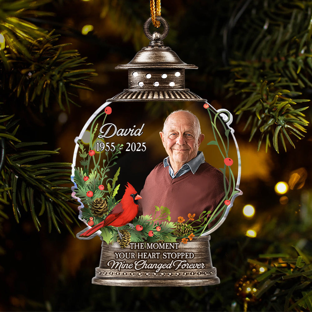 I'm Always With You - Personalized Memorial Photo Acrylic Ornament T1807 Hv01