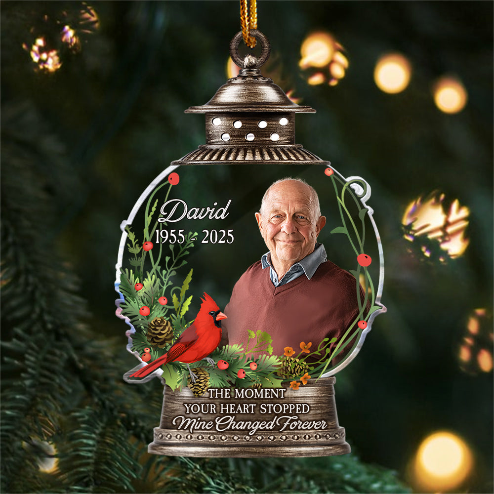 I'm Always With You - Personalized Memorial Photo Acrylic Ornament T1807 Hv01