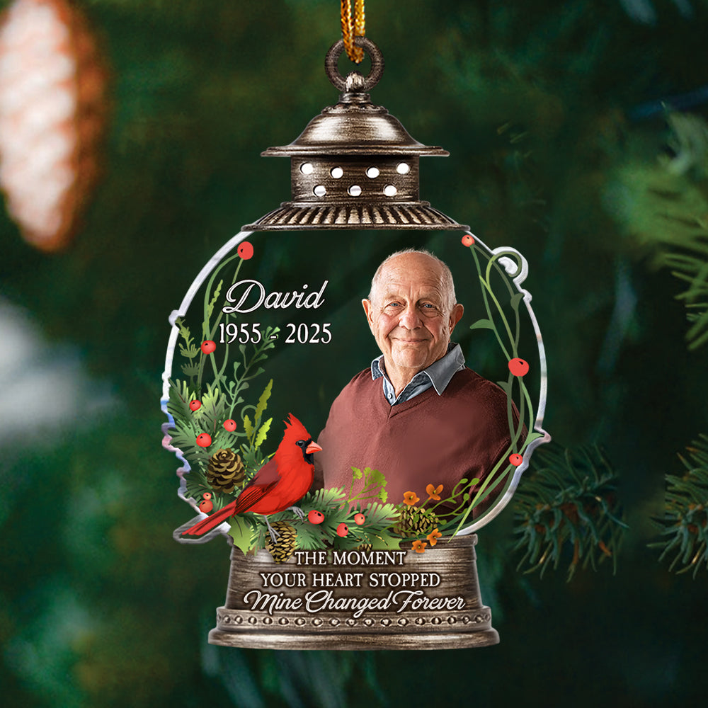I'm Always With You - Personalized Memorial Photo Acrylic Ornament T1807 Hv01