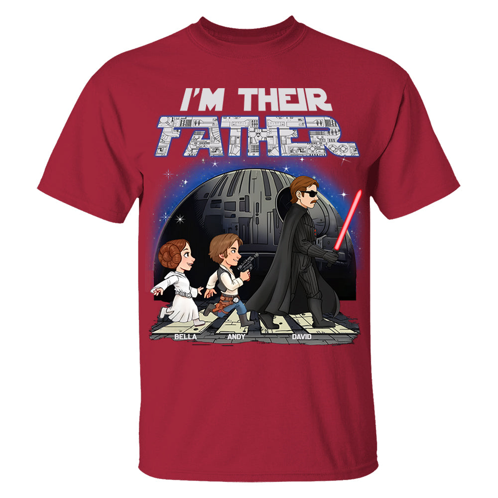 I Am Their Father - Personalized Shirt Gift For Dad Hv01