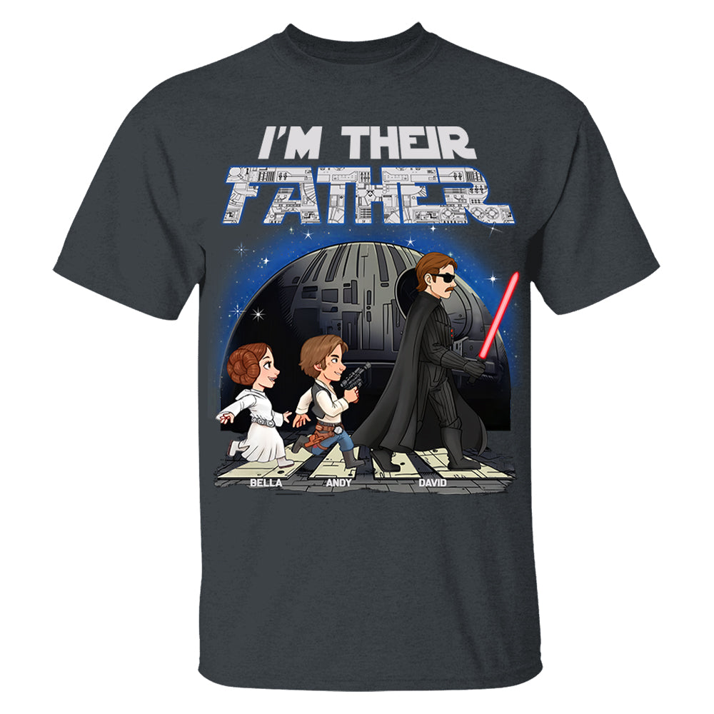 I Am Their Father - Personalized Shirt Gift For Dad Hv01
