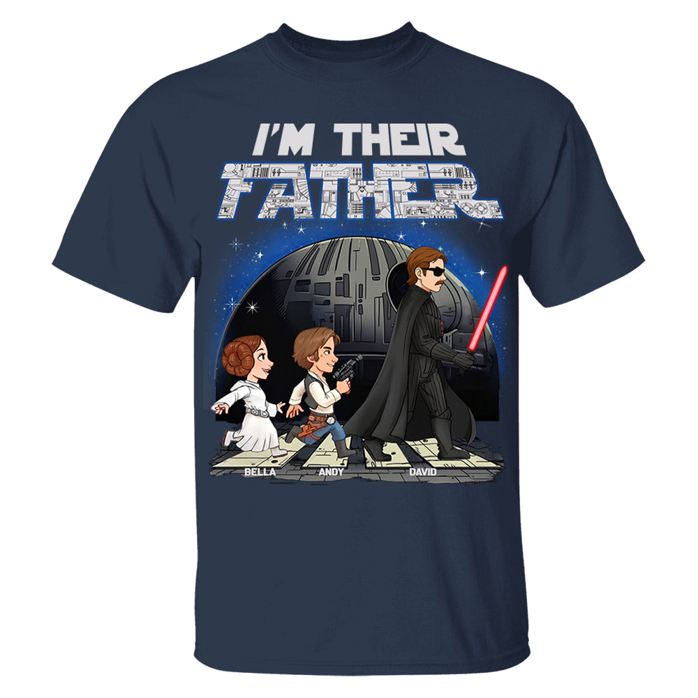 I Am Their Father - Personalized Shirt Gift For Dad Hv01