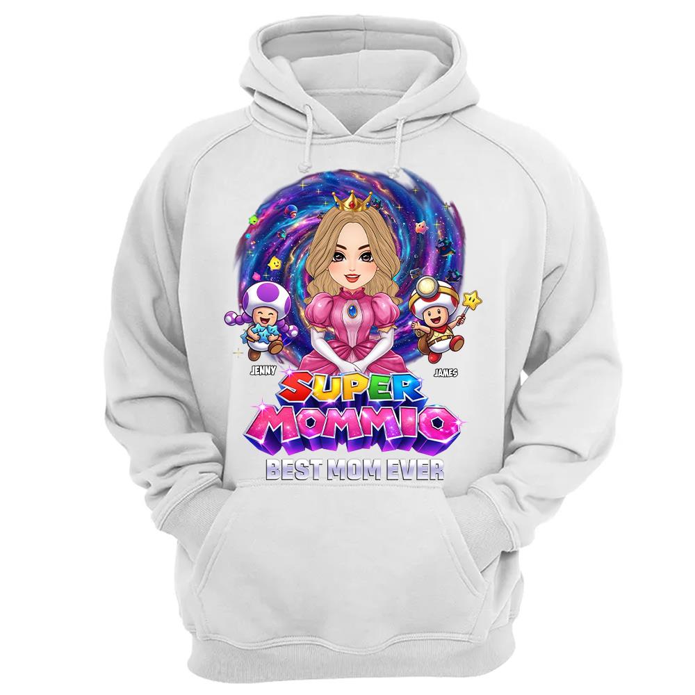Super Mommio Best Mom Ever Custom Shirt, Gift For Mom, Mother's Day L0411 Hv01