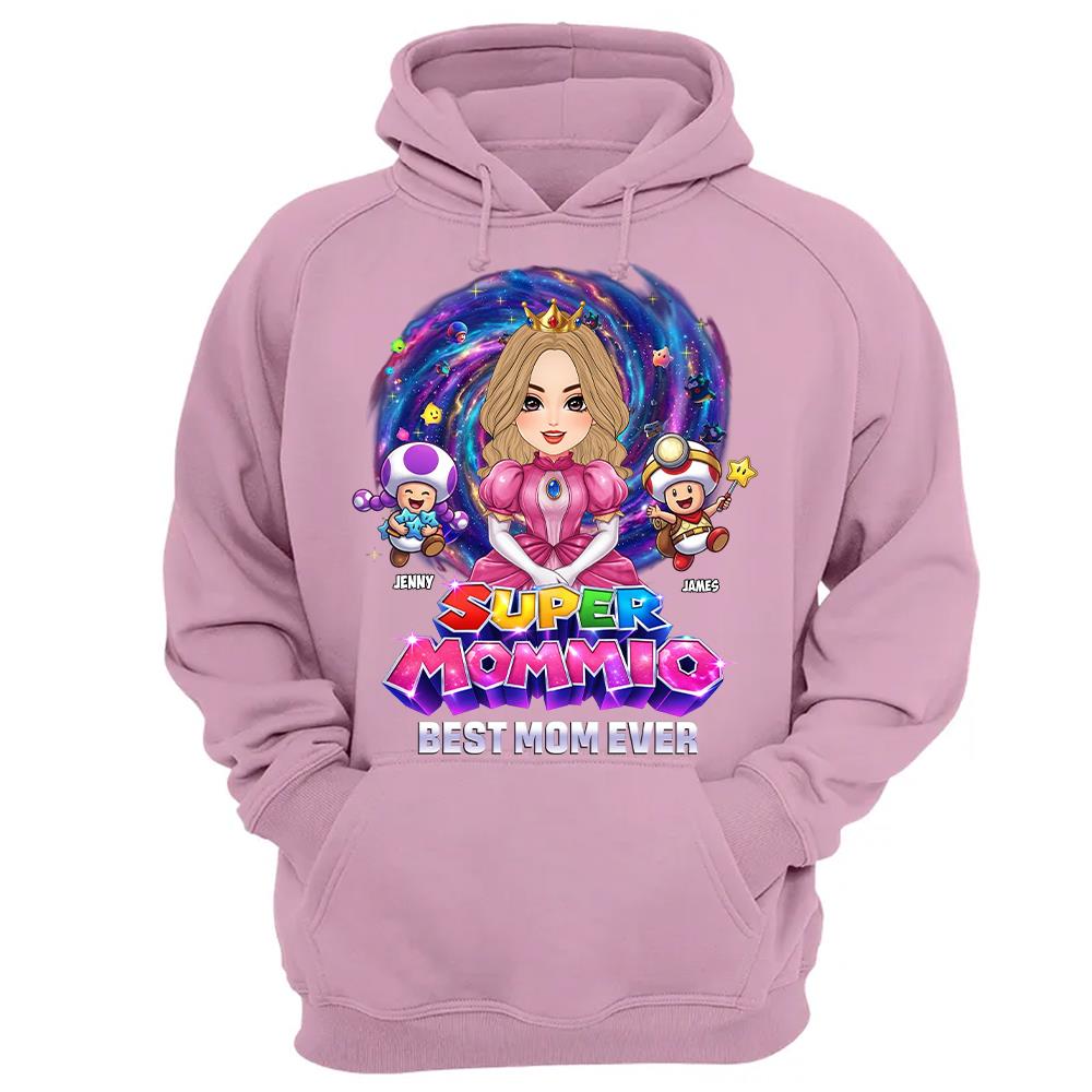 Super Mommio Best Mom Ever Custom Shirt, Gift For Mom, Mother's Day L0411 Hv01