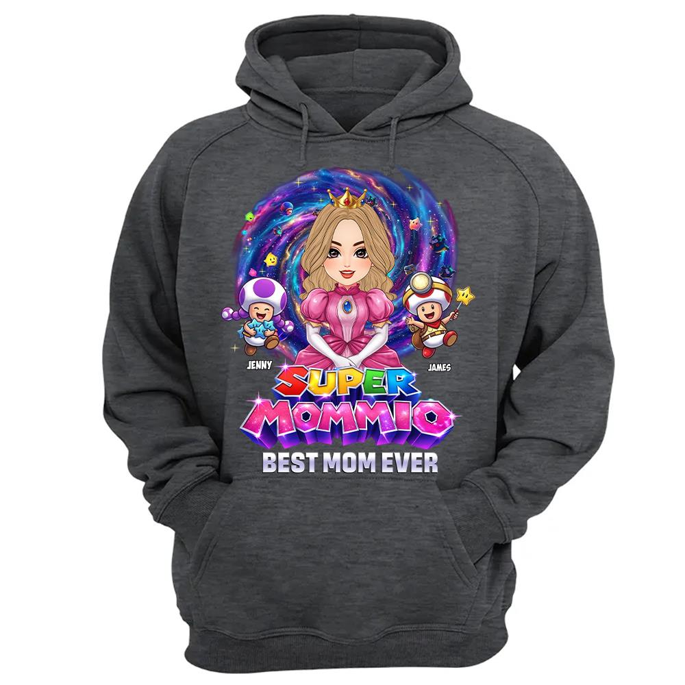 Super Mommio Best Mom Ever Custom Shirt, Gift For Mom, Mother's Day L0411 Hv01