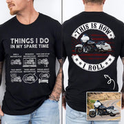 Things I Do In My Spare Time, I'm Not Old I'm Classic Funny Car Graphic Personalized Car's Photo Shirt