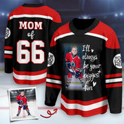 Custom Photo Ice Hockey Jersey Gift For Ice Hockey Lovers - Personalized Gift For Ice Hockey Player