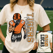 Custom Football Game Day Football Shirt Gift For Football Lovers - Personalized Gift For Football Player Na02