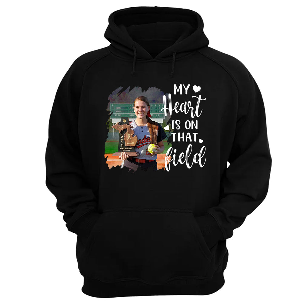 Custom Photo Softball GameDay Shirt Gift For Basketball Lovers - Personalized Gift For Basketball Player