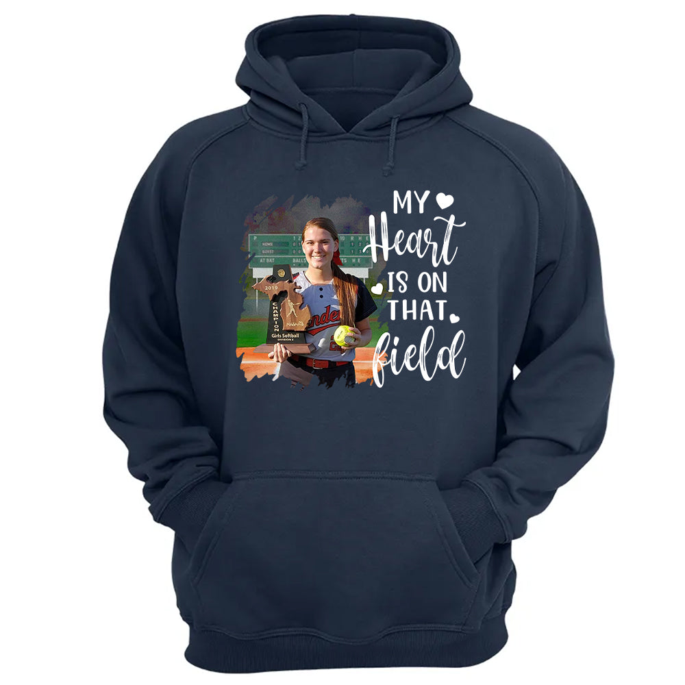 Custom Photo Softball GameDay Shirt Gift For Basketball Lovers - Personalized Gift For Basketball Player