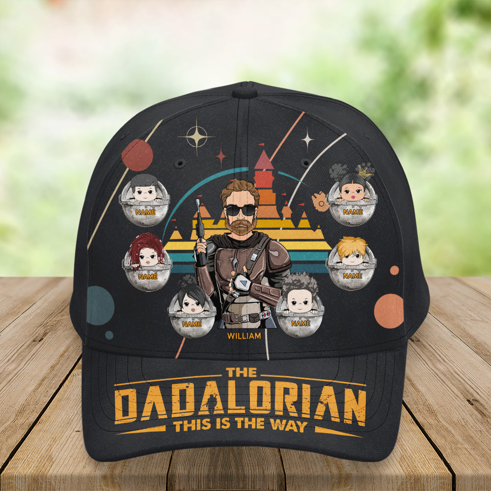 The Dadalorian This Is The Way - Personalized Gifts For Dad Classic Cap