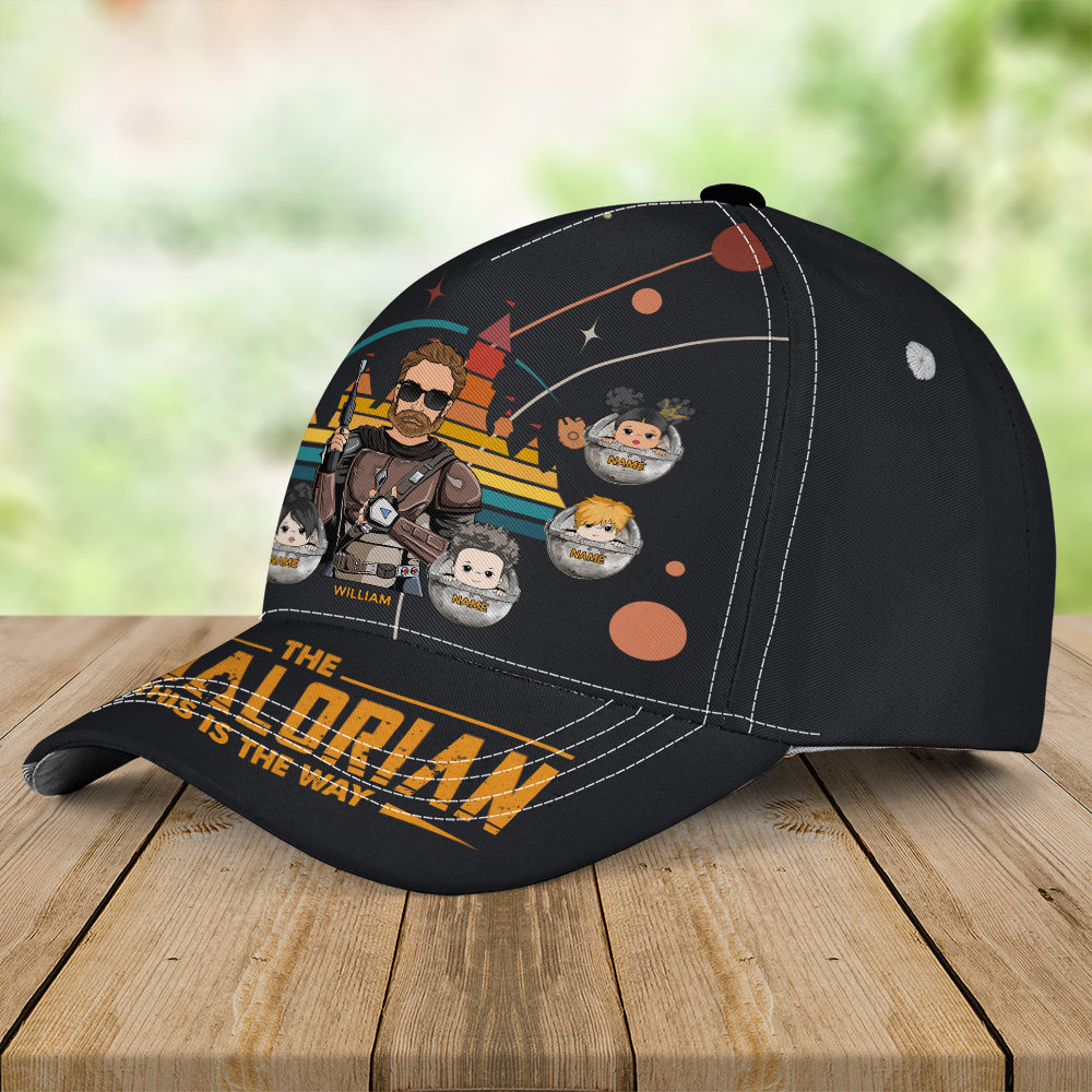 The Dadalorian This Is The Way - Personalized Gifts For Dad Classic Cap