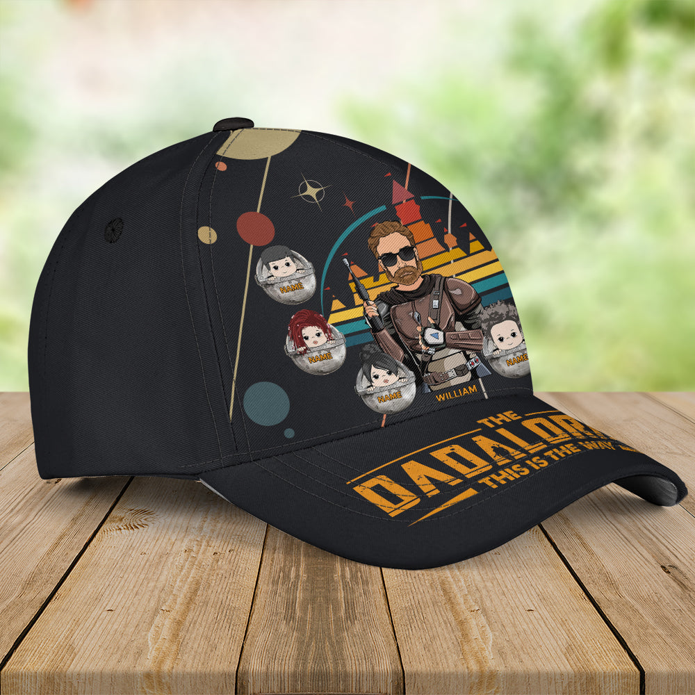 The Dadalorian This Is The Way - Personalized Gifts For Dad Classic Cap