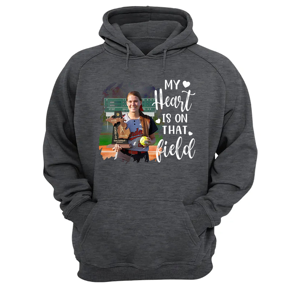 Custom Photo Softball GameDay Shirt Gift For Basketball Lovers - Personalized Gift For Basketball Player