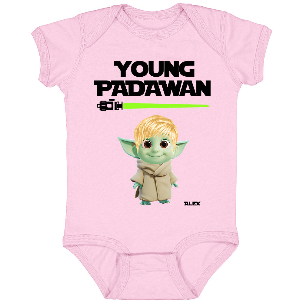 Jedi Master Young Padawan - Personalized Matching Shirts For Dad and Children Nh00