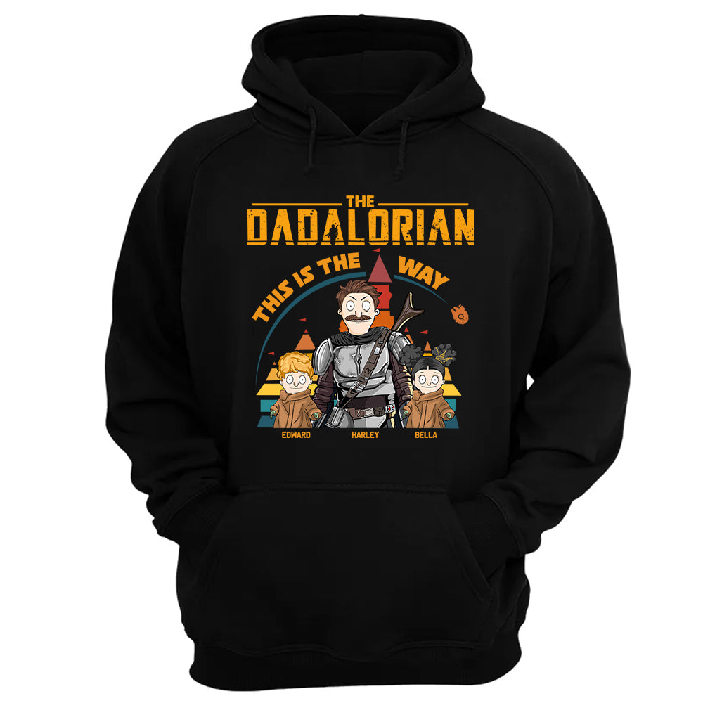The Dadalorian This Is The Way - Personalized Shirt For Dad New Vr2 Nh00