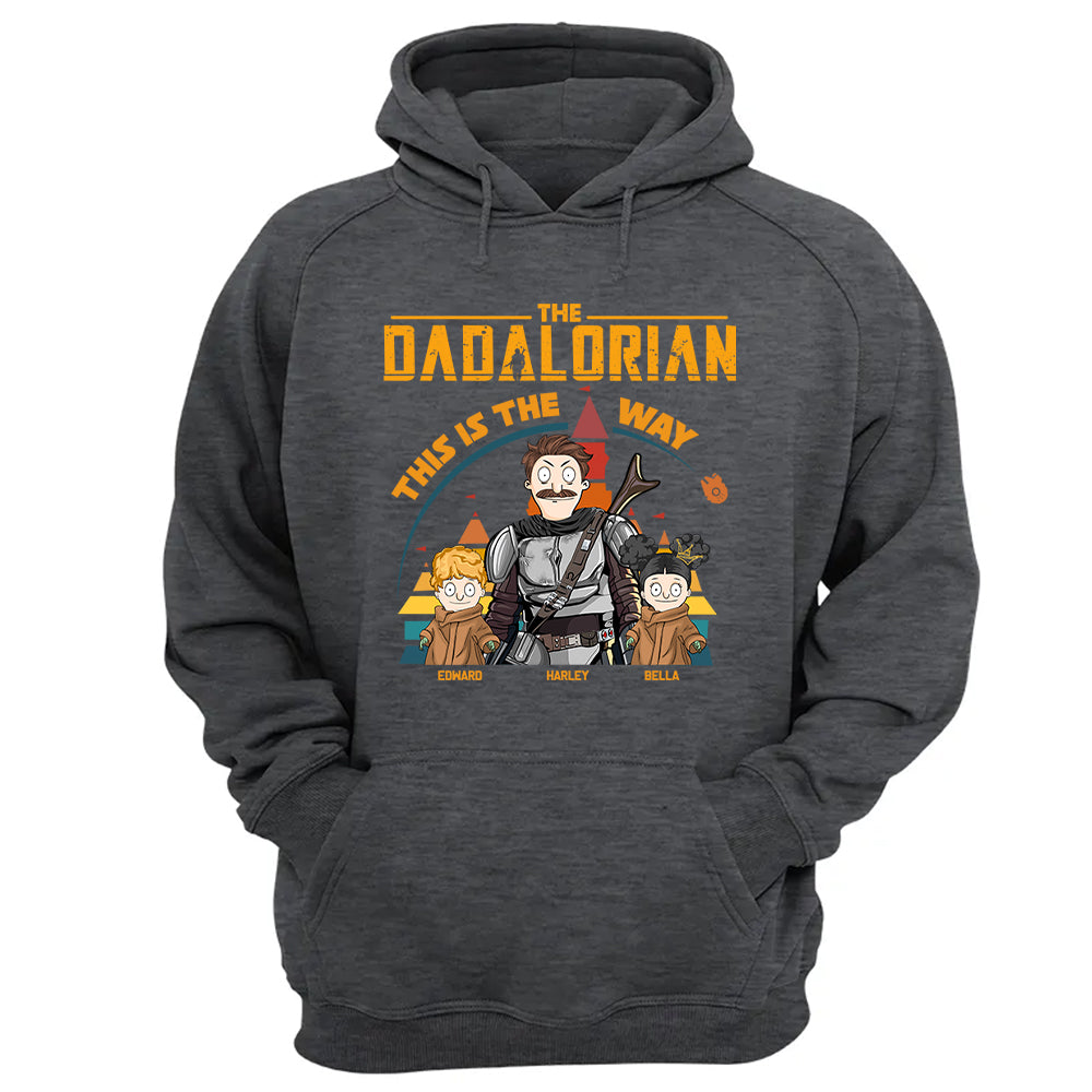 The Dadalorian This Is The Way - Personalized Shirt For Dad New Vr2 Nh00