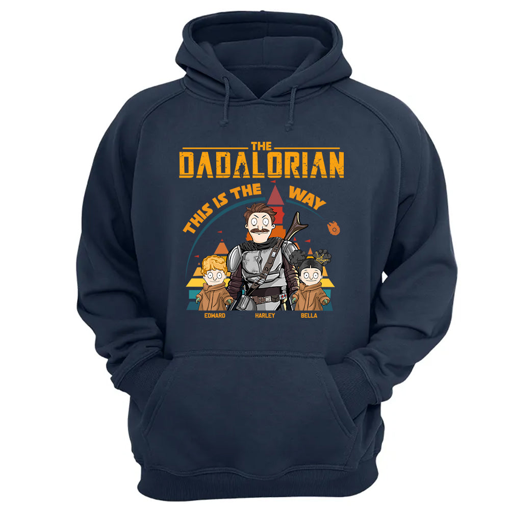 The Dadalorian This Is The Way - Personalized Shirt For Dad New Vr2 Nh00