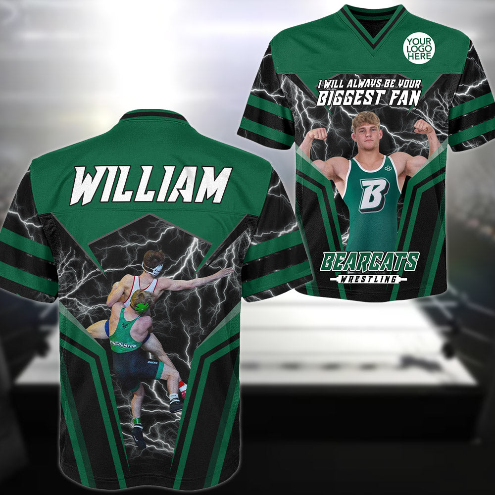 I'll Always Be Your Biggest Fan - Personalized Shirt For Wrestling Family NA04 Pt99