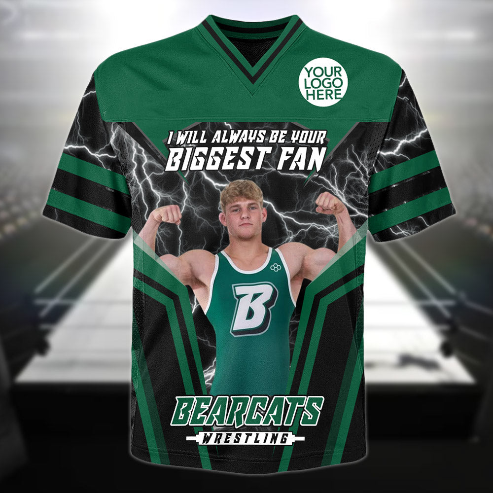 I'll Always Be Your Biggest Fan - Personalized Shirt For Wrestling Family NA04 Pt99