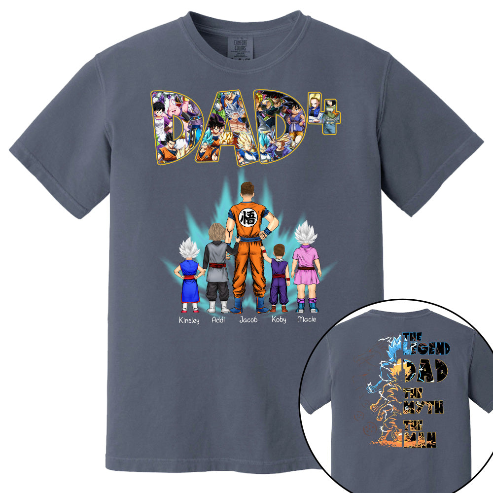 Personalized Shirt Gift For Dad, Custom Father's Day Gifts For Dad T1807 pt99